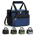 thumbnail image 1 of Holuxer Insulated Lunch Box for Men/Women, Reusable Lunch Cooler Bags with Adjustable Shoulder Strap - Leakproof Lunch Bag for Work Picnic, Blue, 1 of 7