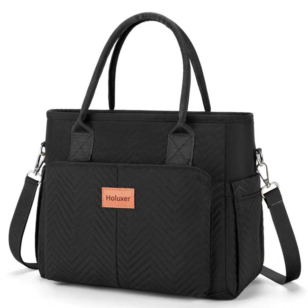 Holuxer Large Insulated Lunch Bag – Leakproof Cooler with Shoulder Strap