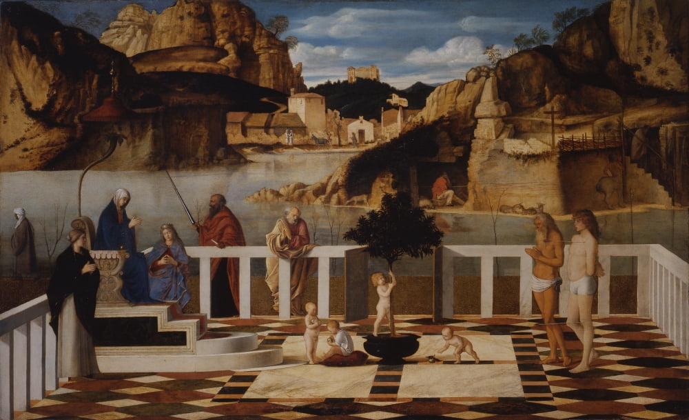 Holy Allegory Canvas Art - (24 x 18)