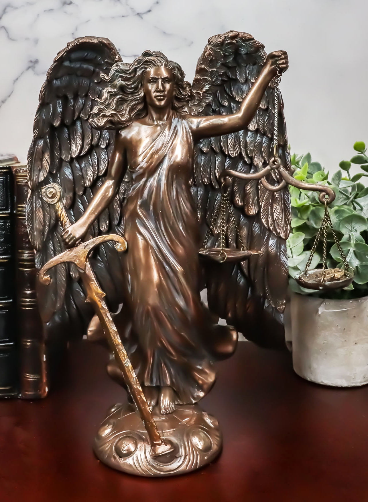 Holy Archangel Raquel Raguel Figurine Patron Of Justice and Harmony ...