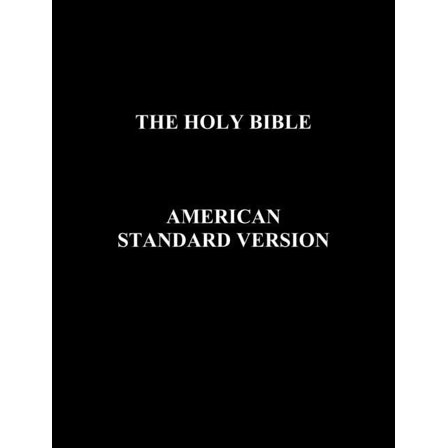 Holy Bible-Asv, (Paperback)