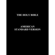 Holy Bible-Asv, Paperback