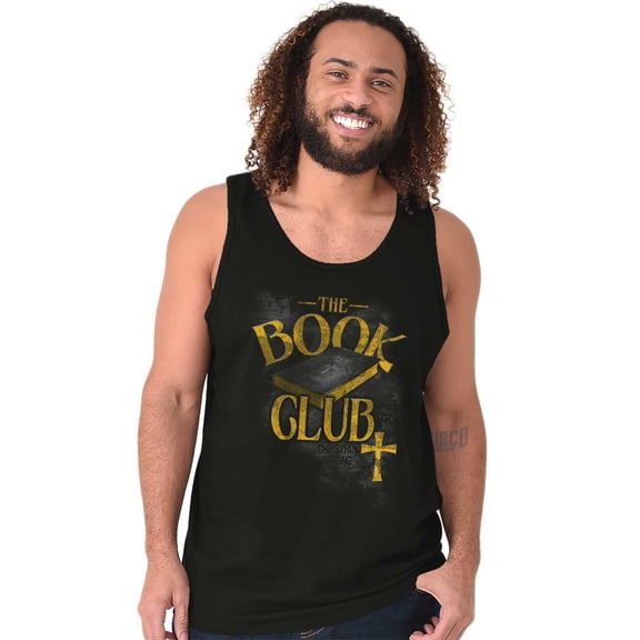 Holy Bible Book Club Religious Plus Size Graphic Tank Top Brisco Brands 2X
