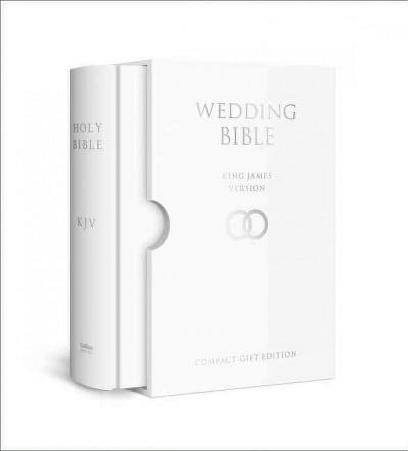 HOLY BIBLE: King James Version (KJV) White Compact Wedding E, 9780008225056, 0008225052, Hardcover,