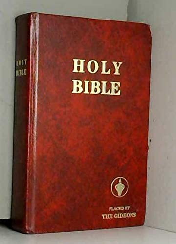Pre-Owned Holy Bible Placed by The Gideons by Thomas Nelson (Hardcover) Textbooks English deal from Walmart