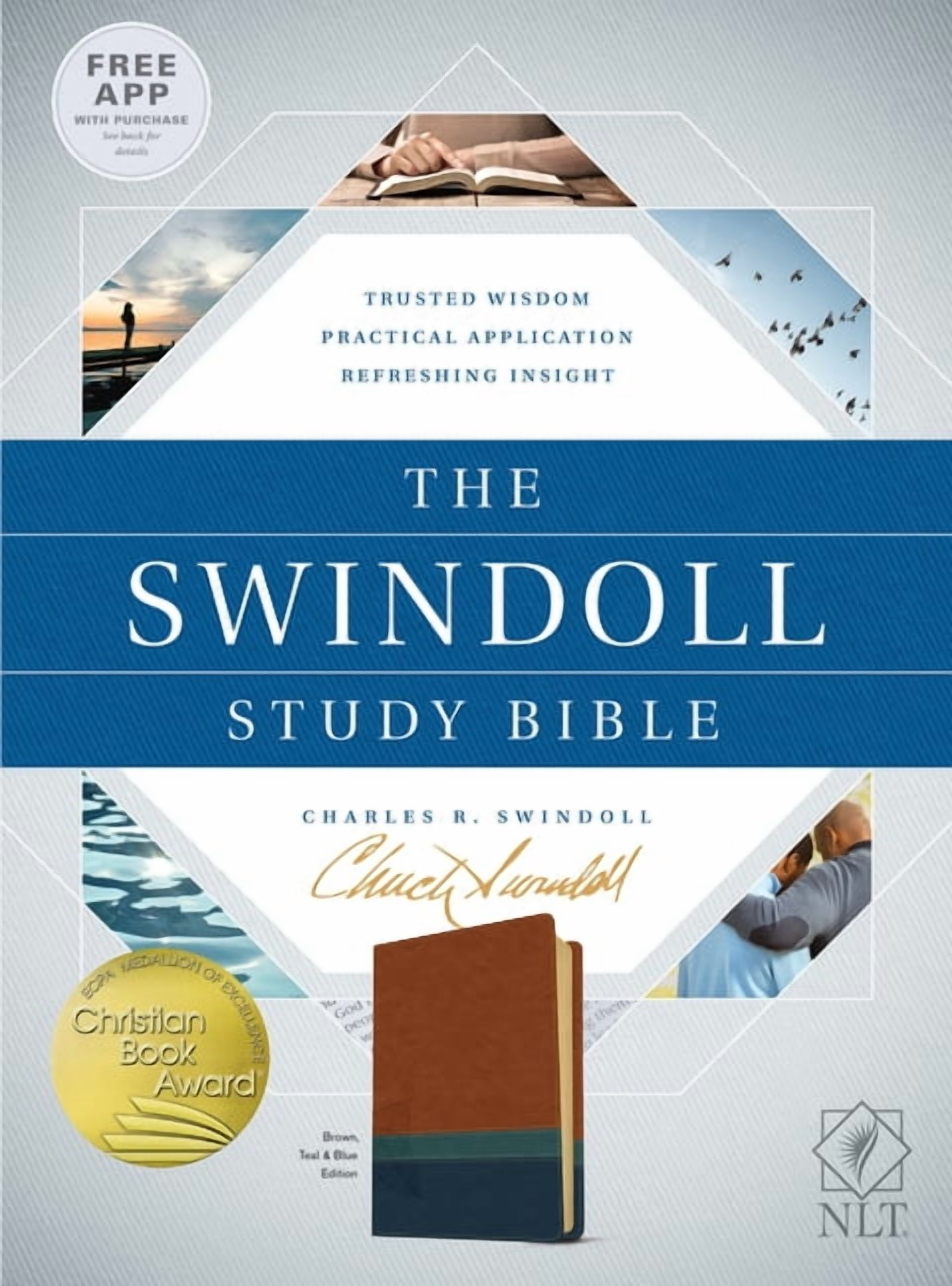Holy Bible: The Swindoll Study Bible, New Living Translation, Tutone