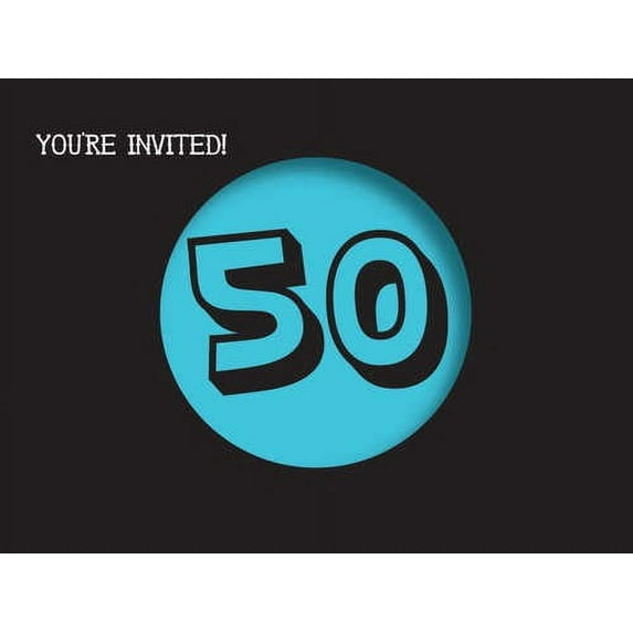 Holy Bleep 50 Invitations