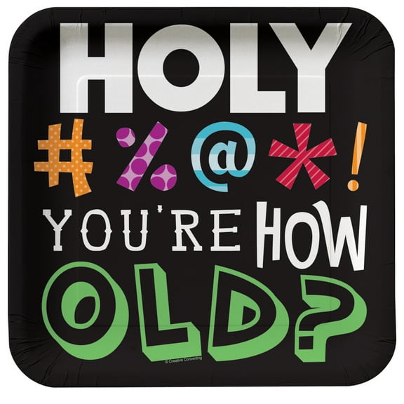 Holy Bleep - Dinner Plate (8 Count)