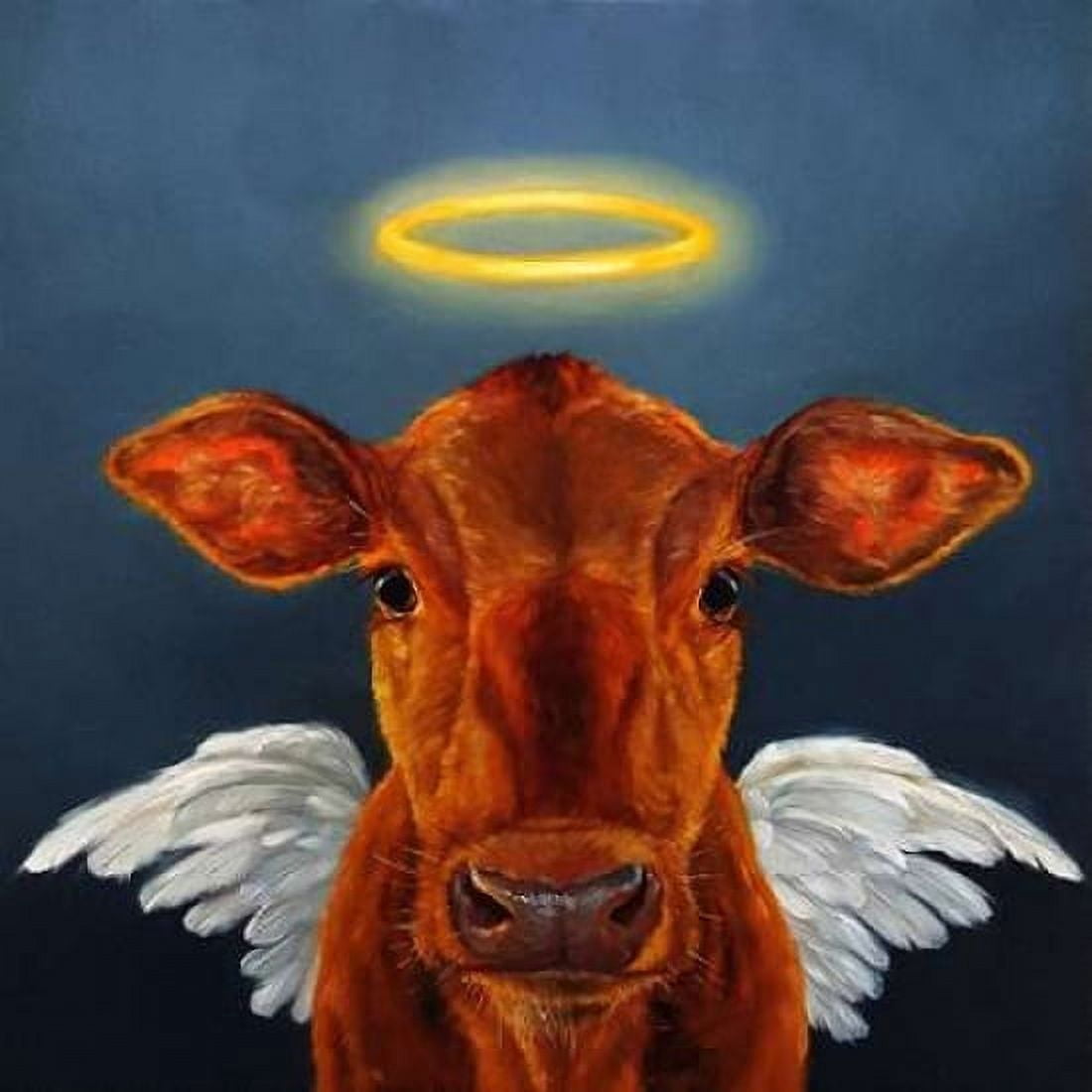 Holy Cow Canvas Art - Lucia Heffernan (24 x 24)