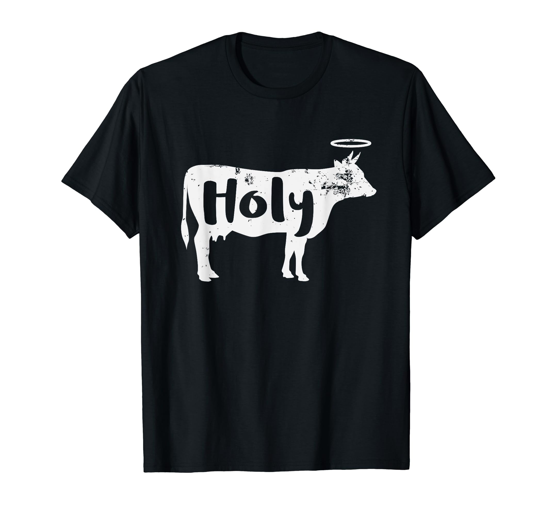 Holy Cow Funny Dairy Farmer Midwest Pride T-Shirt - Walmart.com