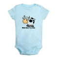 thumbnail image 1 of Holy Cow I'm Cute Funny Rompers For Babies, Animal Cow Pattern Romper Baby Jumpsuit, Newborn Baby Unisex Bodysuits, Infant Jumpsuits, Toddler 0-24 Months Kids One-Piece Oufits, 1 of 5