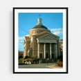 thumbnail image 1 of Holy Cross Parish at Saint Patricks Church, Olyphant - Olyphant Pennsylvania Photography Architecture Vintage Cityscape Travel Poster Street Photography Black Framed Wall Art Print 12 x 16 inches, 1 of 4