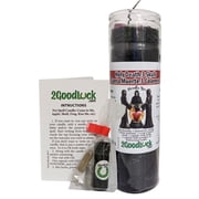 Holy Death 3 Skulls Dressed Candle Kit - Santa Muerte 3 Calaveras
