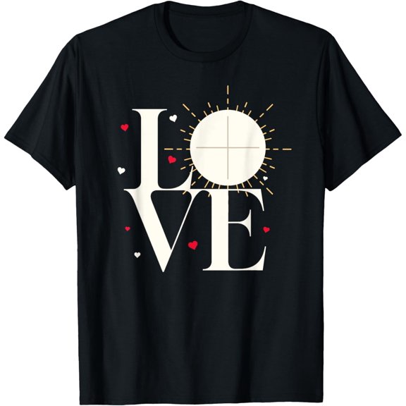 Holy Eucharist Eucharistic Love Adoration First Communion T-Shirt