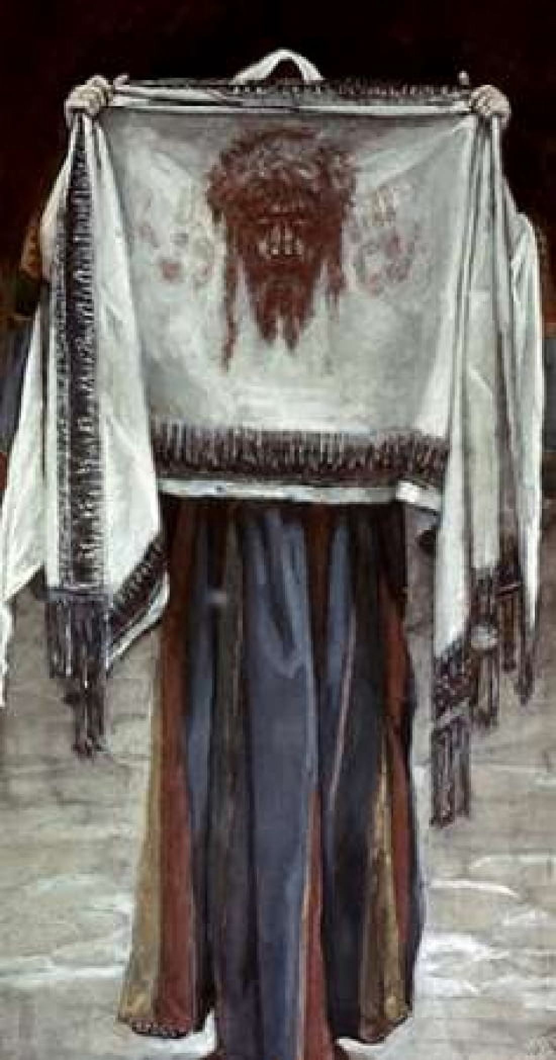 Holy Face Canvas Art - James Jacques Tissot (24 x 36)