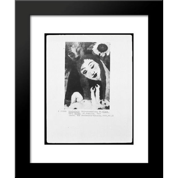 Holy Family 20x24 Framed Art Print by Nolde, Emil