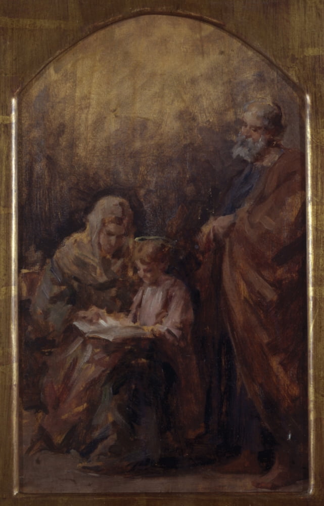 Holy Family Canvas Art - (24 x 36)