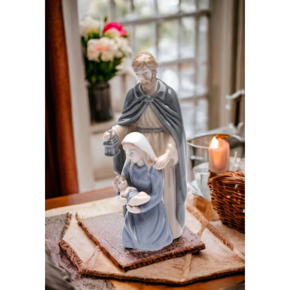 Holy Family Figurine 3 1/2" High 1 1/2" x 1 1/2" Size