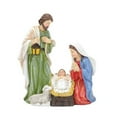 thumbnail image 1 of Holy Family Nativity Scene Figures, Resin Christmas Christian Religious Statues, 1 of 7
