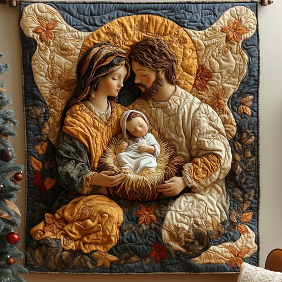 Holy Family Quilted Blanket - Walmart.com
