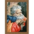 thumbnail image 1 of Holy Family [detail] 28x40 Large Gold Ornate Wood Framed Canvas Art by Filippino Lippi, 1 of 2