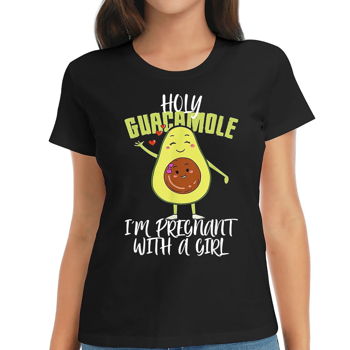 Holy Guacamole Pregnant Girl Reveal Baby Shower Av Women's Stylish