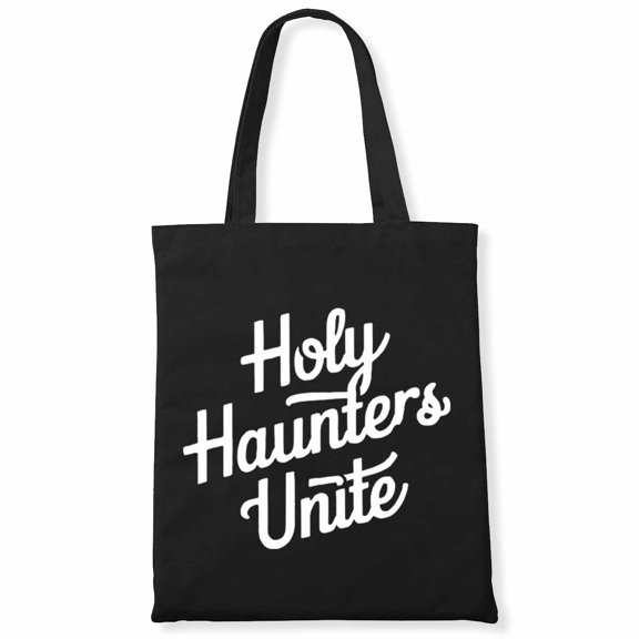 Holy Haunters Unite Boys Cowgirl Girls Halloween Toddler Kids Canvas Bag 1Pc