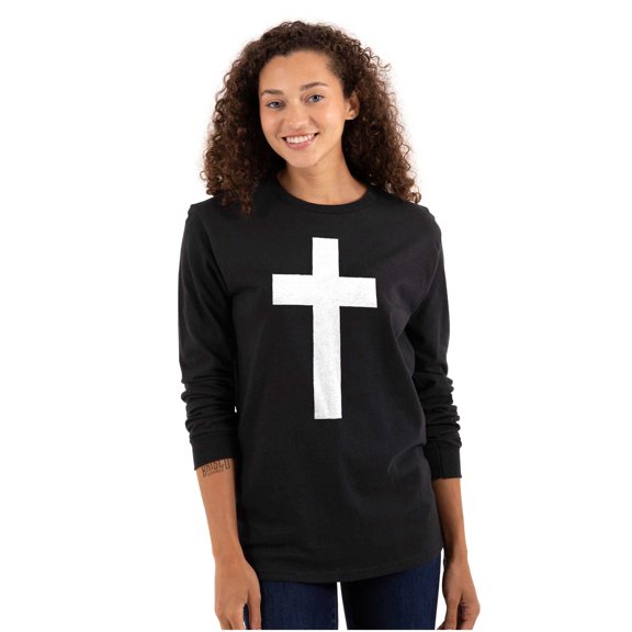 Holy Jesus Christ Christian Long Sleeve TShirt Men Women Brisco Brands S