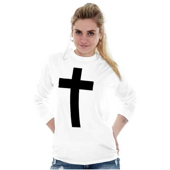 Holy Jesus Christ Christian Long Sleeve TShirt Men Women Brisco Brands S
