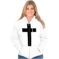 thumbnail image 1 of Holy Jesus Christ Christian Zip Up Hoodie Men's Women's Brisco Brands S, 1 of 6