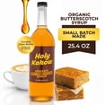 thumbnail image 1 of Holy Kakow Organic Butterscotch Syrup for Coffee & Lattes | Non-GMO, Gluten-Free, Real Ingredients | Desserts | At-Home Café Drinks | 25.4 oz, 1 of 9