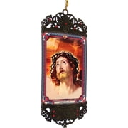 Holy Land Market Icon wall hanging heat printing on synthetic cloth decorated ( 16 x 7 cm OR 6.5 x 2.8 Inches ) (Agony Of The Lord)