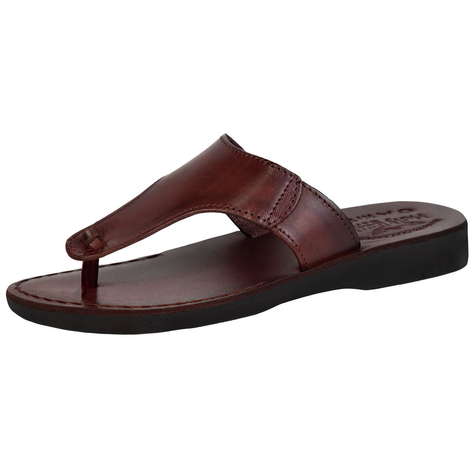 Holy Land Market Men/Women Biblical Jesus Leather Sandals/Slides