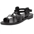 thumbnail image 1 of Holy Land Market Men/Women Biblical Jesus Leather Sandals/Slides From Jerusalem(Jesus - Style I) (37 M EU), 1 of 7