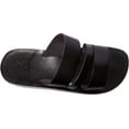 thumbnail image 1 of Holy Land Market Men/Women Biblical Jesus Leather Sandals/Slides From Jerusalem (Nazareth Black) (45 M EU), 1 of 1