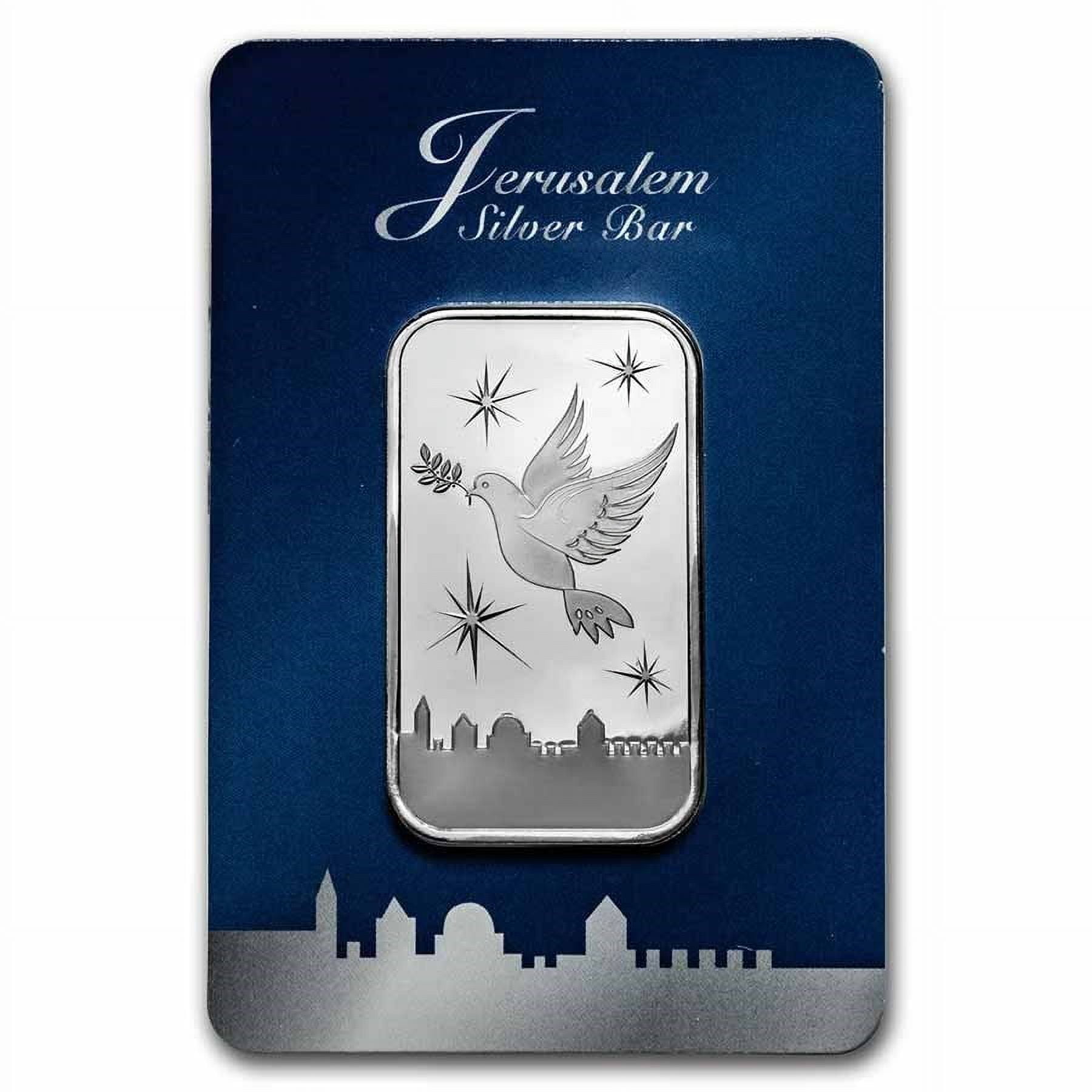 THE HOLY LAND MINT Holy Land Mint Dove of Peace 1 oz Silver Bar in Gift Box