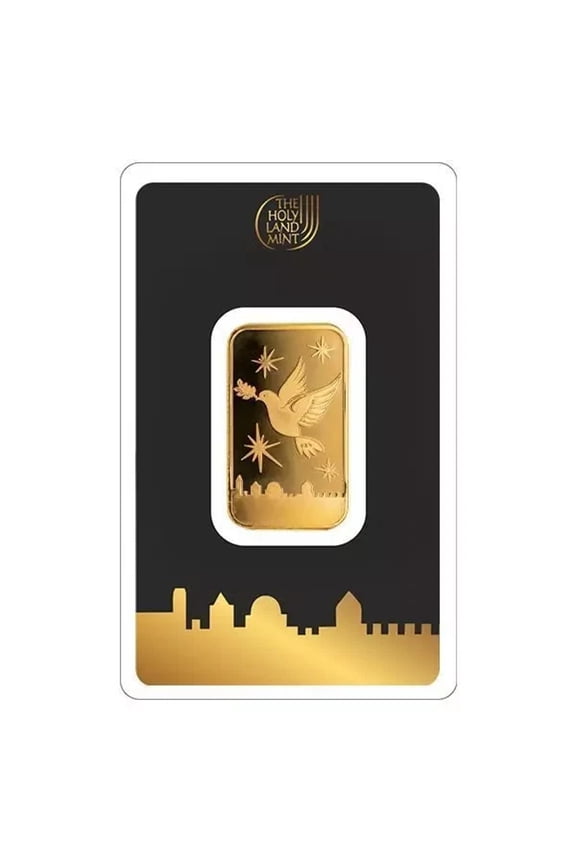 Dove of Peace 10 Gram Gold Bar - In Assay