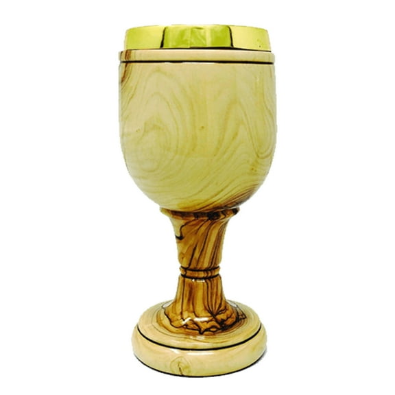 Holy Land Olive Wood Chalice