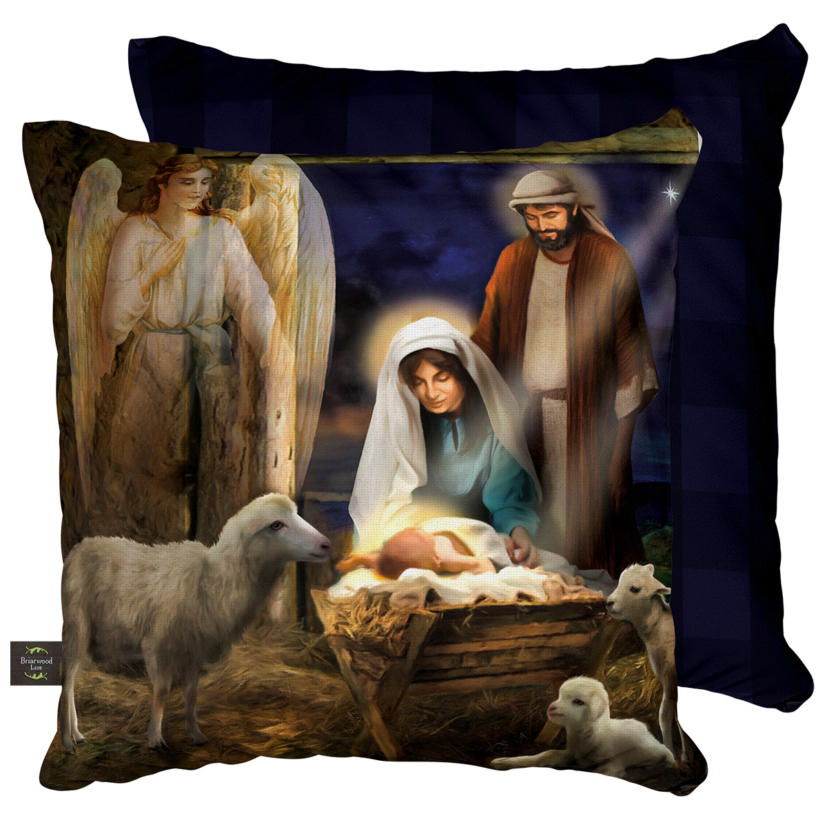 Holy Nativity Christmas Decorative Pillow Religious Indoor Outdoor 17