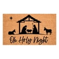 thumbnail image 1 of Holy Night Nativity Doormat, 17" x 29", 1 of 8
