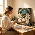 thumbnail image 1 of Holy Night Nativity Scene Diamond Art Kit,Birth of Jesus Diamond Picture Kit,Religious Gem Art and Crafts,Christian Diamond Dots Kits,DIY Mosaic Kits,Home Decor, 1 of 6