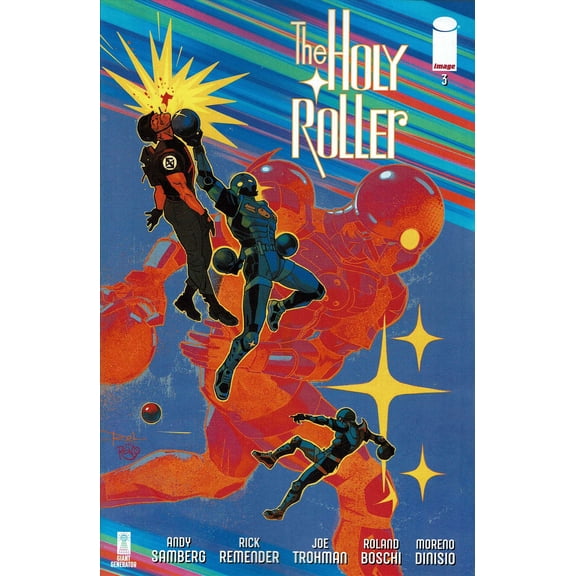 Holy Roller, The #3A VF ; Image Comic Book
