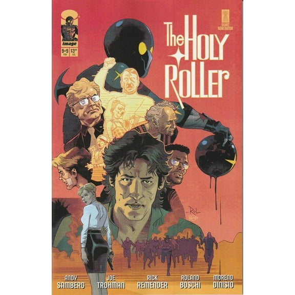 Holy Roller, The #9A VF ; Image Comic Book