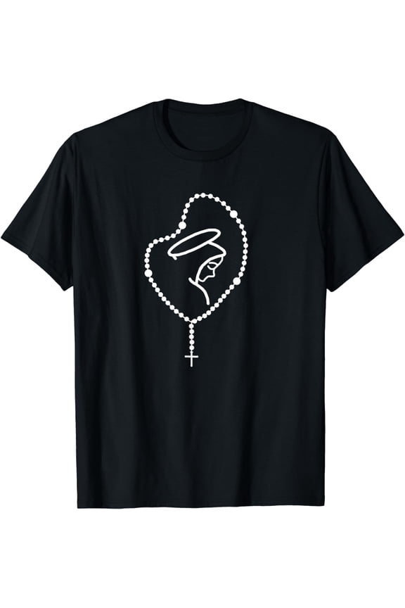 Holy Rosary Virgin Mary T-Shirt