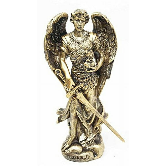 Holy Saint Jegudiel Jehudiel Archangel Collectible Figurine Patron of All Who Work & Spiritual Endeavors Reward Of God