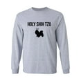 thumbnail image 1 of Holy Shih Tzu Adult Long Sleeve T-shirt, 1 of 3