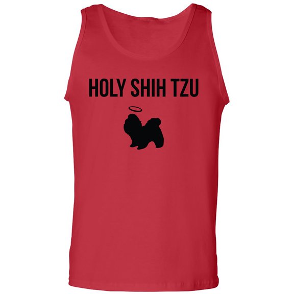 Holy Shih Tzu Adult Tank Top