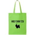 thumbnail image 1 of Holy Shih Tzu Cotton Canvas Tote Bag, 1 of 1
