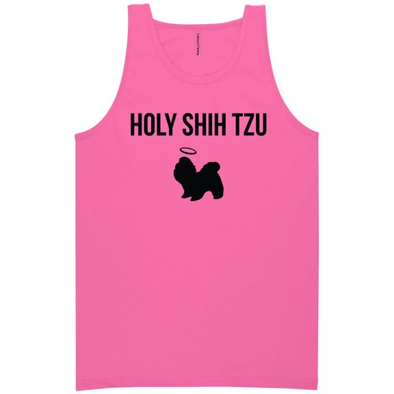 Holy Shih Tzu Neon Tank Top