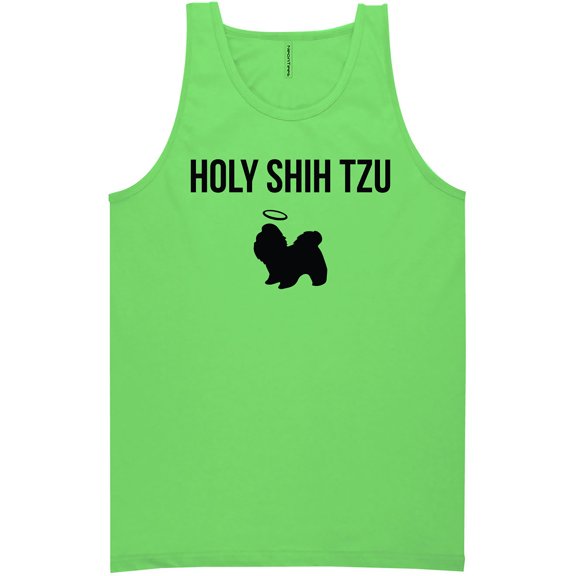 Holy Shih Tzu Neon Tank Top